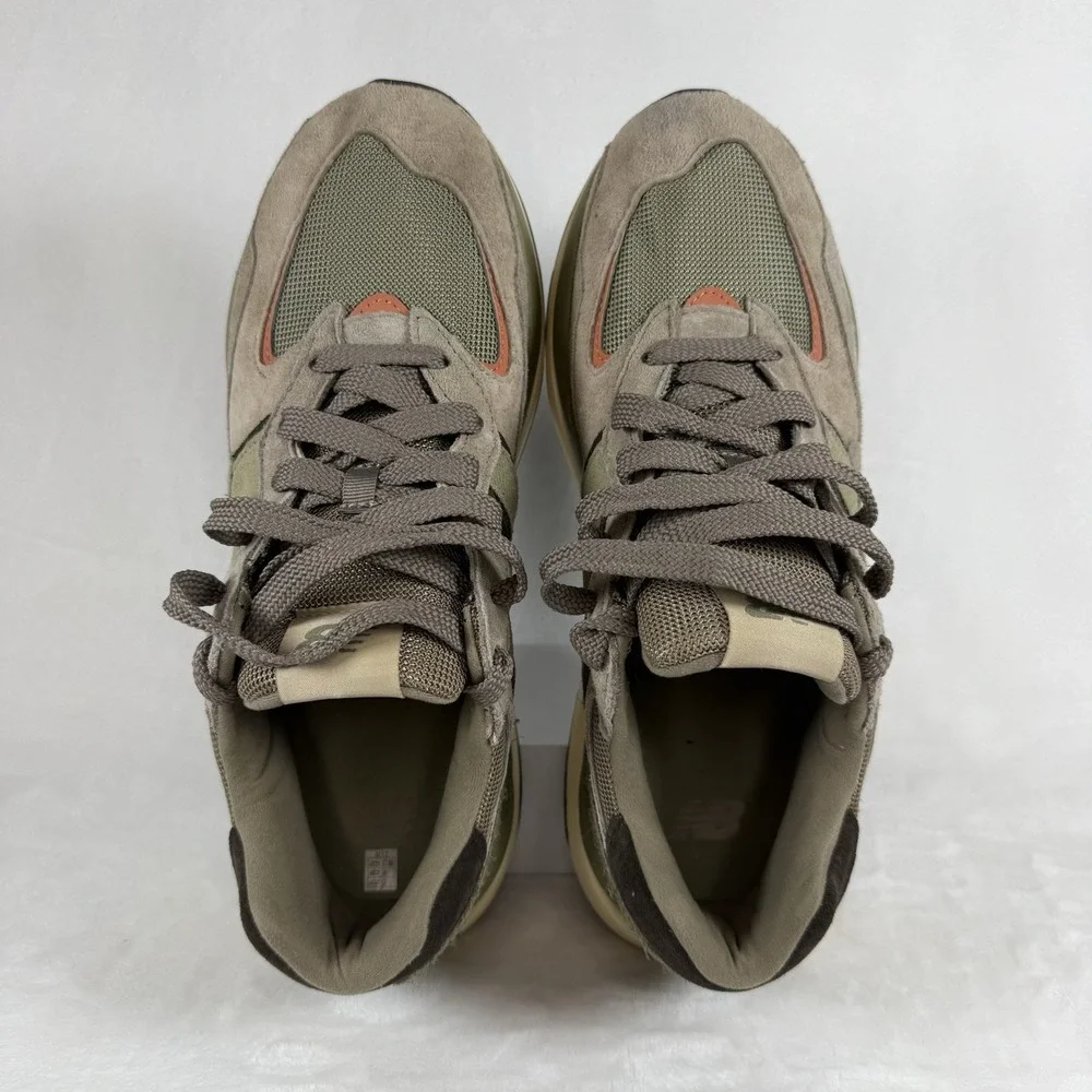 New Balance 57/40 Shoes Mens 11 Mushroom Sweet Caramel Suede Sneakers M5740RSB - Picture 3 of 6
